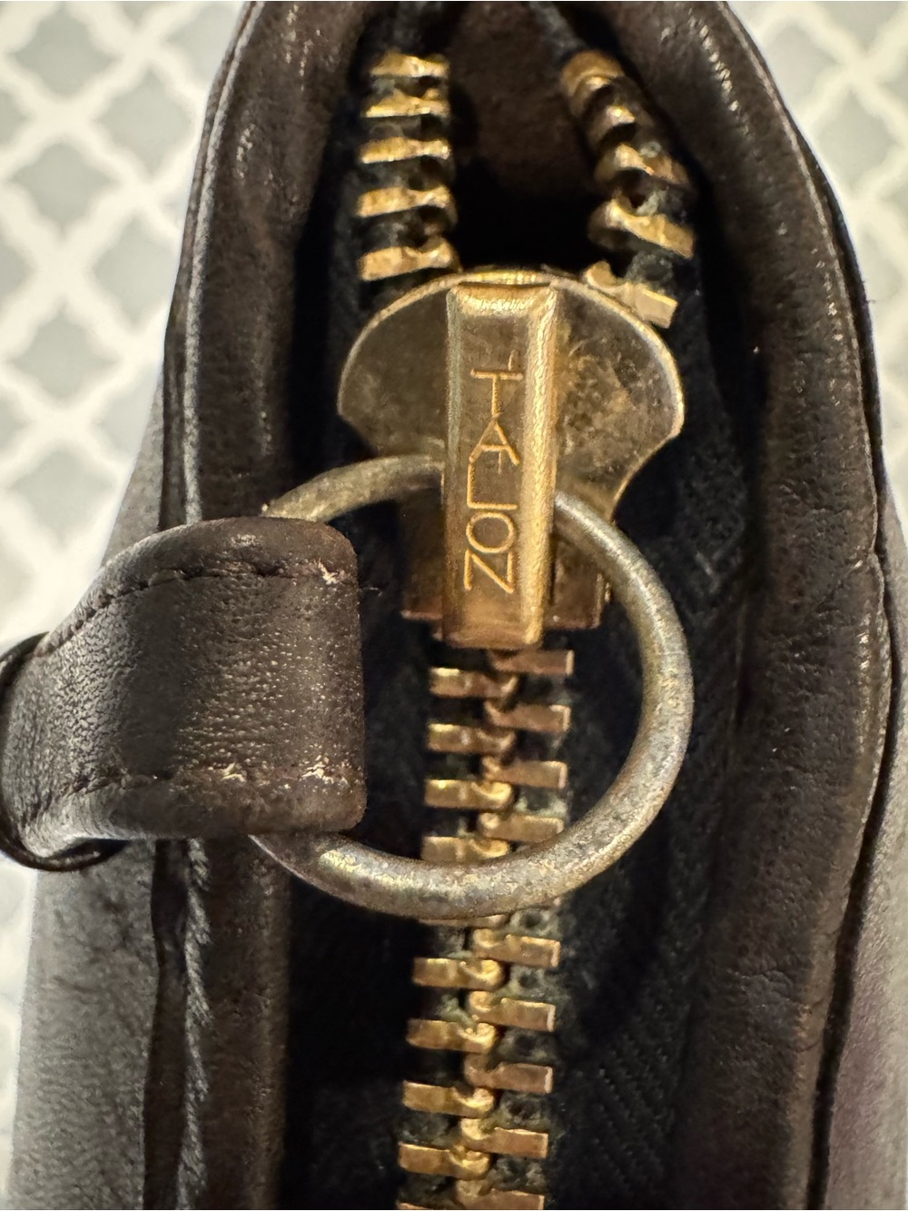 Coach 1970’s Basic Bag made in NYC with Gold Talon Zipper and ⚓️ hardware ⚓️ - Picture 11 of 15